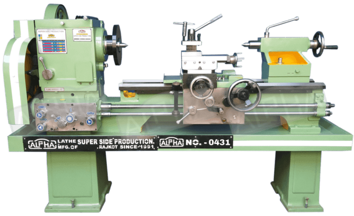 Cone Pully Lathe Machine